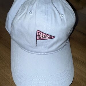 Pickleball White Cap